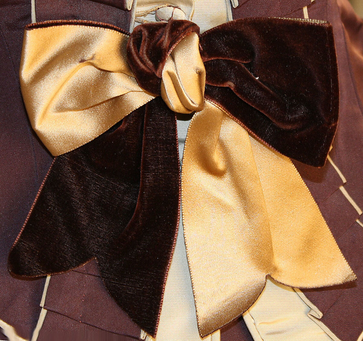 Visiting dress, Maison Pingat (French), silk, French