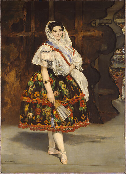 Lola de Valence, Edouard Manet (French, Paris 1832–1883 Paris), Oil on canvas, French 