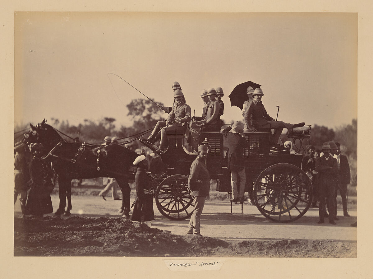 The Royal Visit to Hyderabad (Deccan) January 1889, Lala Deen Dayal Photographer, Secunderabad & Indore, CI(?), Albumen silver prints