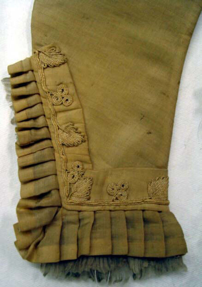 Dress, wool, cotton, European