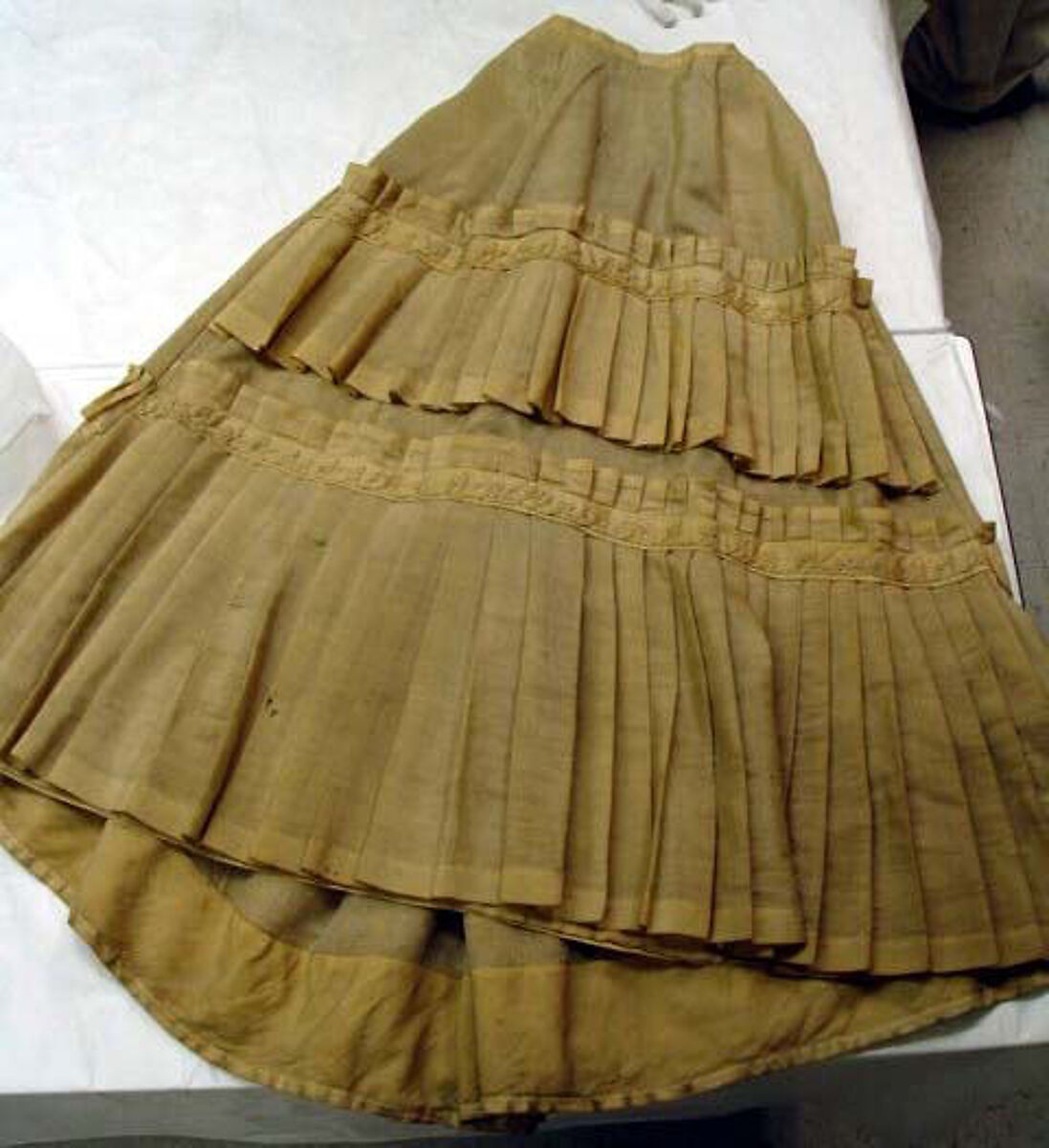 Dress, wool, cotton, European