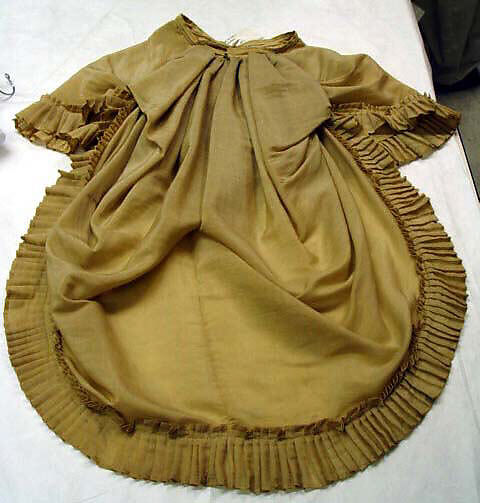 Dress, wool, cotton, European
