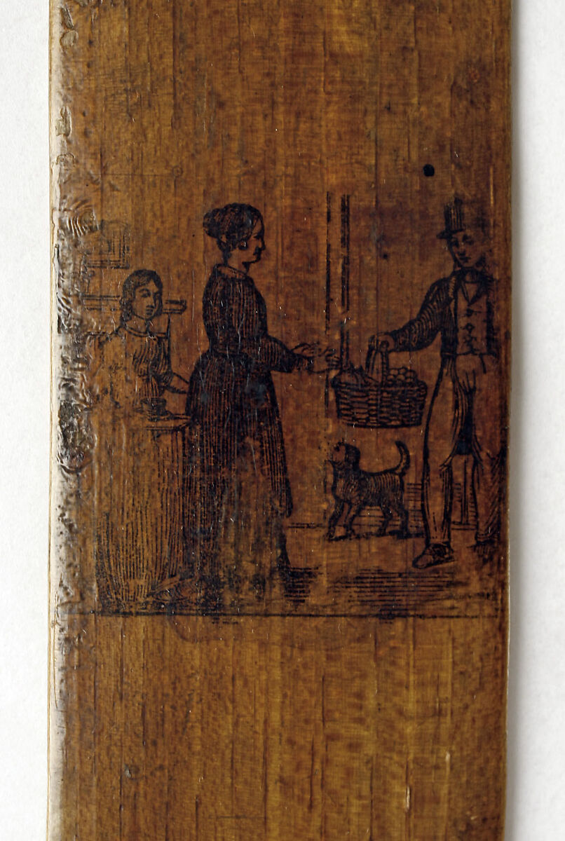 Busk, wood, probably American