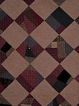 Crazy quilt, Unknown Maker  , probably Quaker, Pennsylvania, Silk, silk velvet and wool, pieced, American