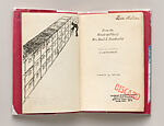 From the Mixed-Up Files of Mrs. Basil E. Frankweiler, Charles LeDray (American, born 1960), Artist's book