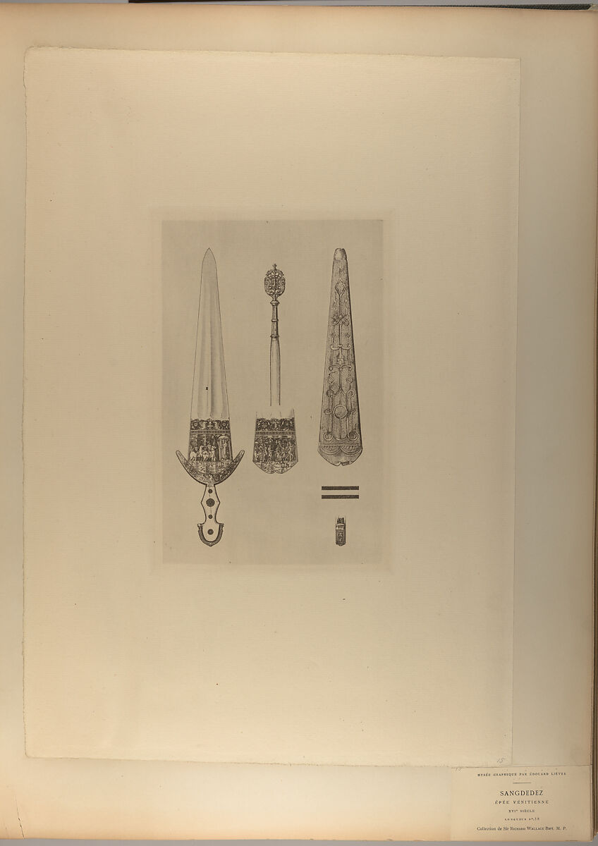 Musée graphique pour l'étude de l'art dans toutes ses applications, Edouard Lièvre (French, Blamont 1829–1886 Paris)