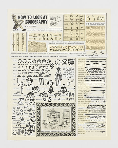 The Art Comics and Satires of Ad Reinhardt, Ad Reinhardt (American, Buffalo, New York 1913–1967 New York), Black oversized envelope with book and portfolio