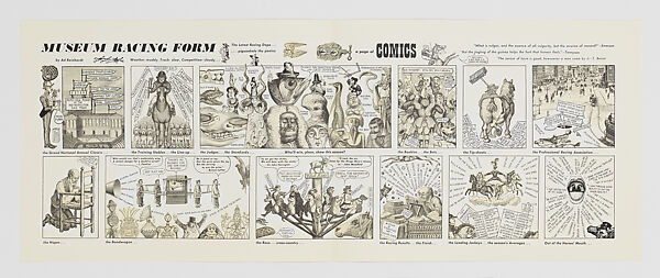 The Art Comics and Satires of Ad Reinhardt, Ad Reinhardt (American, Buffalo, New York 1913–1967 New York), Black oversized envelope with book and portfolio