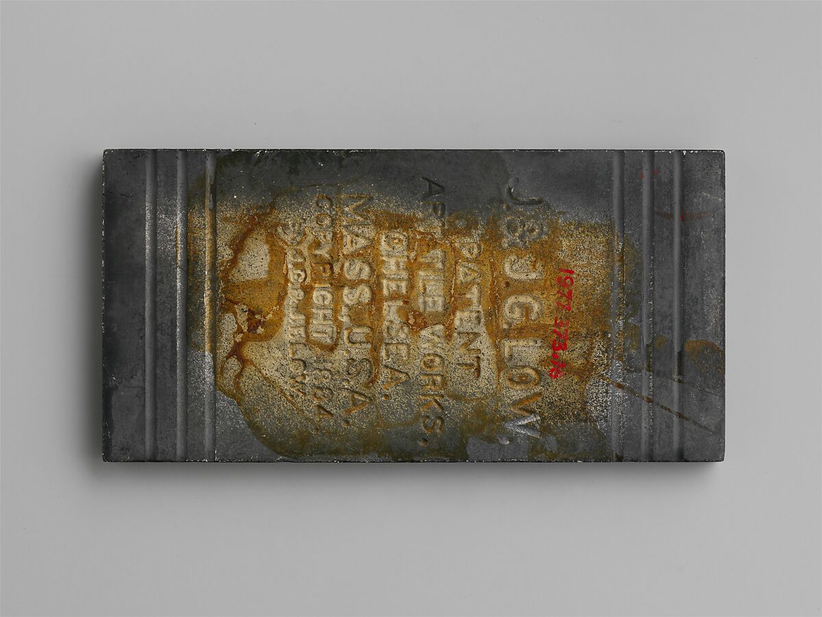 Tile, J. and J. G. Low Art Tile Works (American, Chelsea, Massachusetts, 1877–1903), Earthenware, American