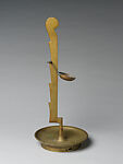 Oil lamp stand, Copper alloy, Korea
