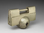 Basin-shaped lock, Copper alloy, Korea
