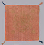 Bojagi (Wrapping cloth), Silk with gold leaf, Korea