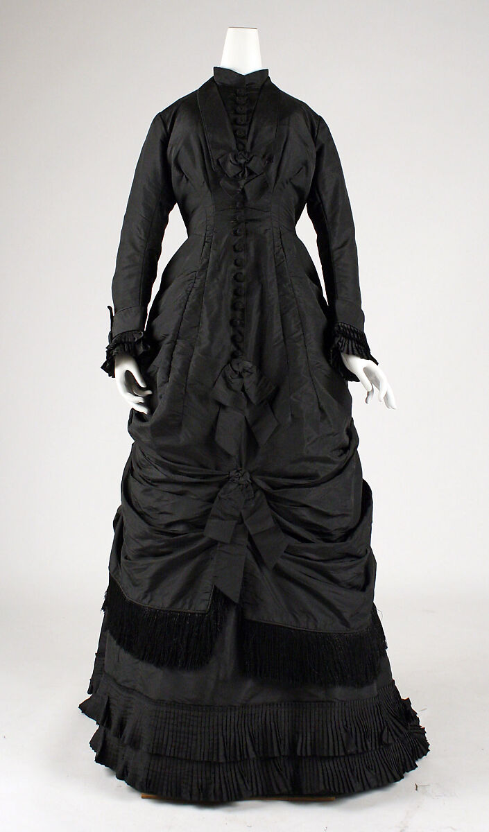Dress, Textile by James McCreary and Co., N.Y. (American), silk, American