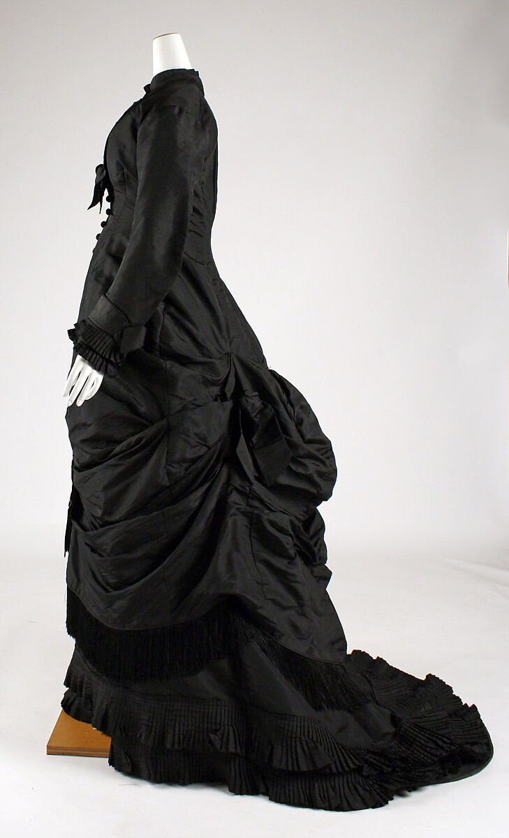 Dress, Textile by James McCreary and Co., N.Y. (American), silk, American