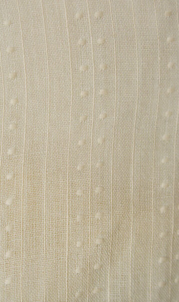 Dress, cotton, American