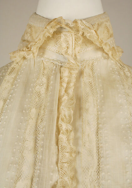 Dress, cotton, American