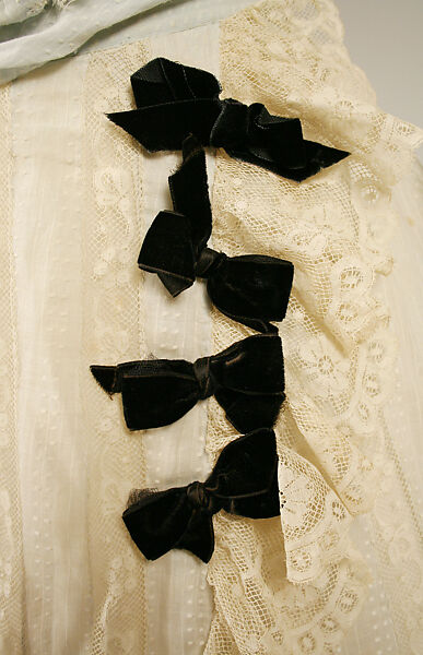 Dress, cotton, American