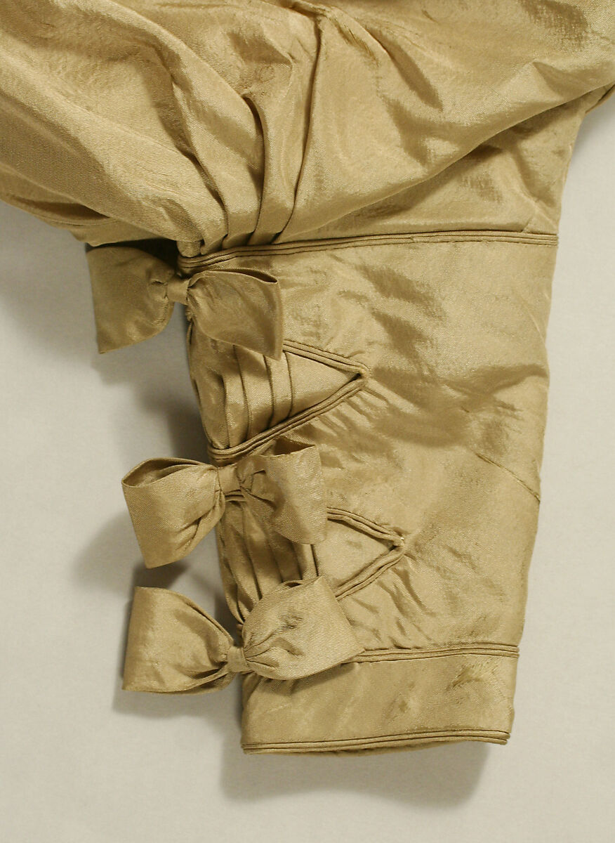 Walking dress, silk, American