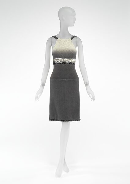 Ensemble, House of Chanel (French, founded 1910), wool, plastic, metal, French