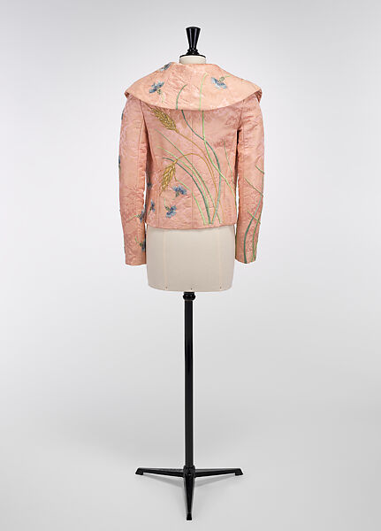 Jacket, House of Dior (French, founded 1946), silk, metal, glass, French