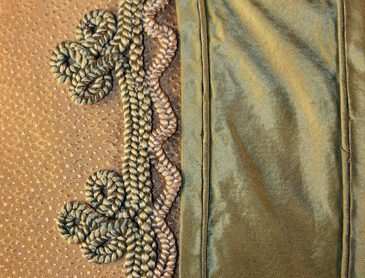 Afternoon dress, silk, French