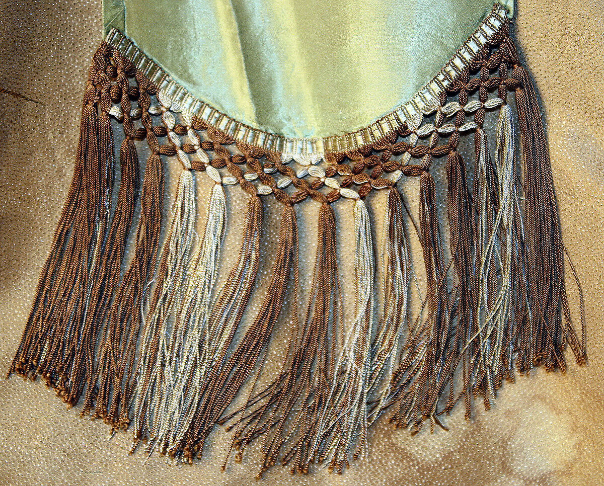 Afternoon dress, silk, French