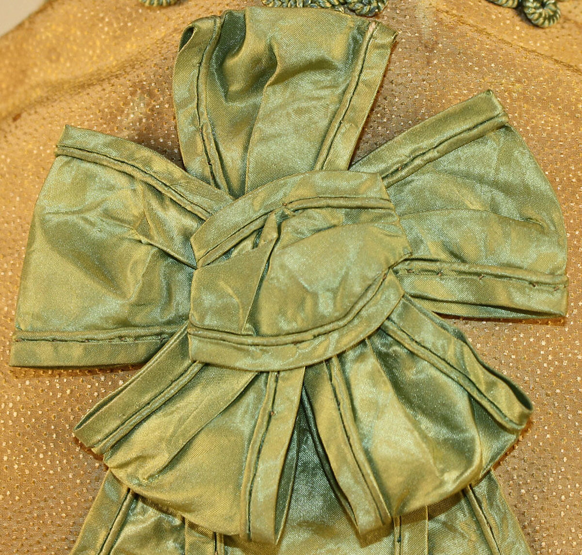 Afternoon dress, silk, French
