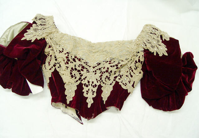 Evening dress, House of Worth (French, 1858–1956), silk, French