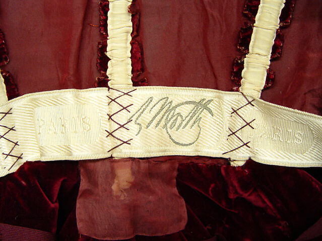 Evening dress, House of Worth (French, 1858–1956), silk, French