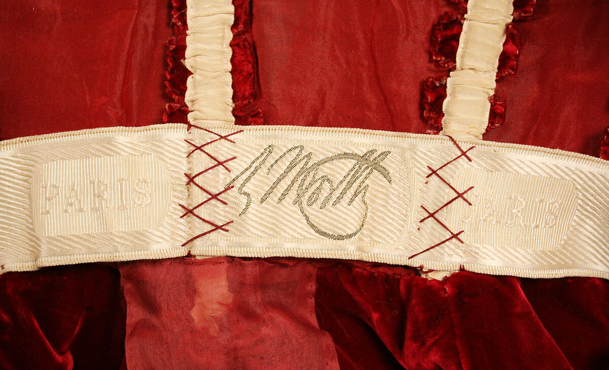 Evening dress, House of Worth (French, 1858–1956), silk, French