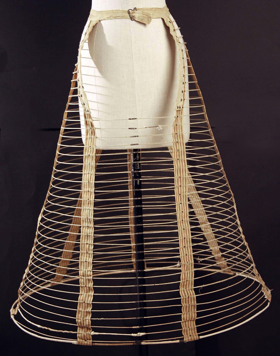 Hoops, cotton, metal, American or European