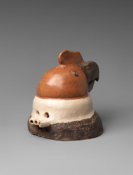 Cóndor whistle, clay, Argentinian (Anon., San Fernando del Valle de Catamarca)