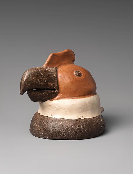 Cóndor whistle, clay, Argentinian (Anon., San Fernando del Valle de Catamarca)