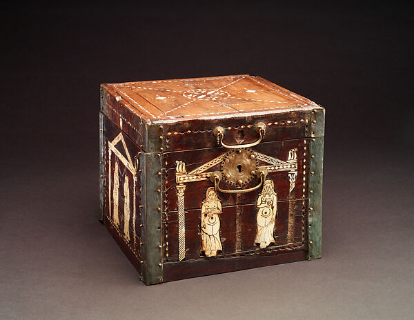 Box, Wood, ivory, and bronze, Nubian (Egypt or Sudan)