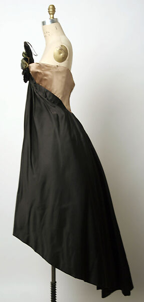 Ball gown, Arnold Scaasi (American, born Montreal, Canada, 1931–2015), silk, pelon, boning, American