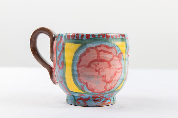 Portrait Cup: Horace Pippin, Roberto Lugo (American, born Philadelphia 1981), Glazed ceramics
