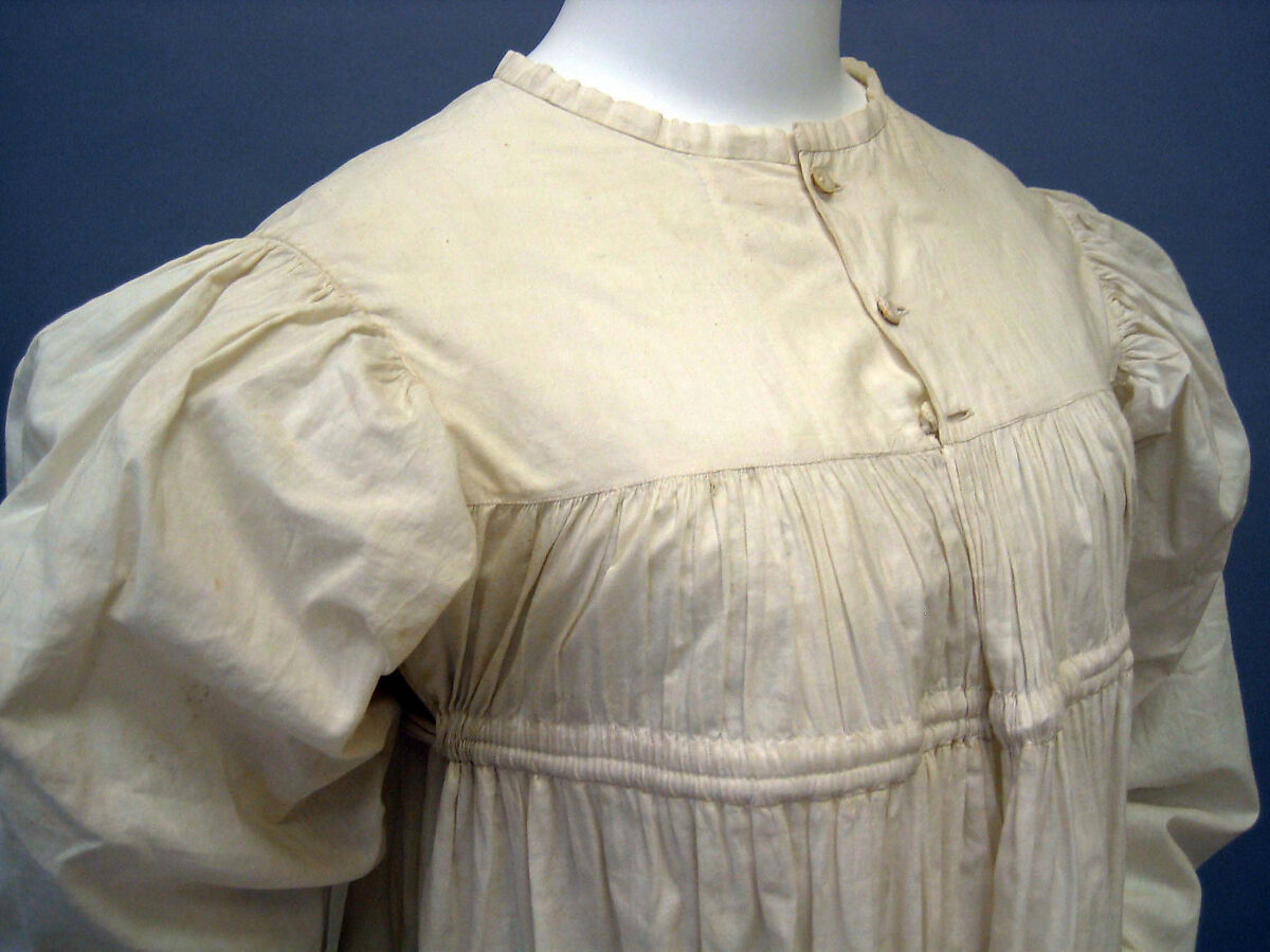 Dress, linen, American