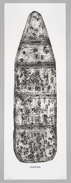 Five Beauties Rising, Willie Cole (American, born Newark, New Jersey, 1955), Suite of five prints; intaglio and relief