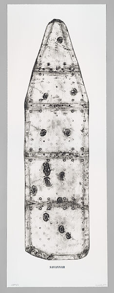 Five Beauties Rising, Willie Cole (American, born Newark, New Jersey, 1955), Suite of five prints; intaglio and relief