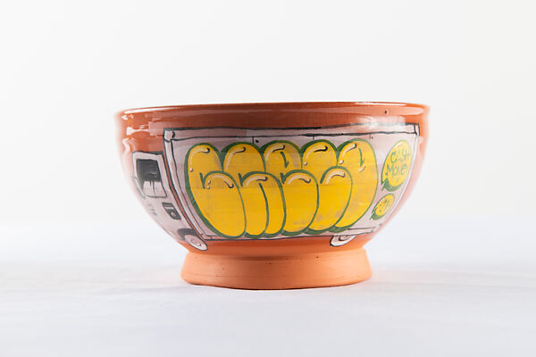 Grafitti Truck Bowl 2, Roberto Lugo (American, born Philadelphia 1981), Glazed ceramic
