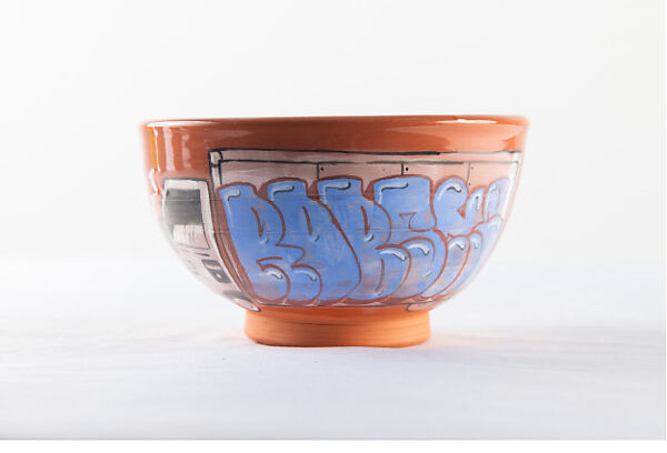 Grafitti Truck Bowl 4, Roberto Lugo  American, Glazed ceramic