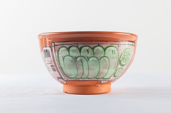 Grafitti Truck Bowl 4, Roberto Lugo (American, born Philadelphia 1981), Glazed ceramic