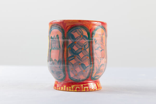 Grafitti Cup 1, Roberto Lugo (American, born Philadelphia 1981), Glazed ceramic