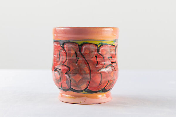 Grafitti Cup 3, Roberto Lugo  American, Glazed ceramic