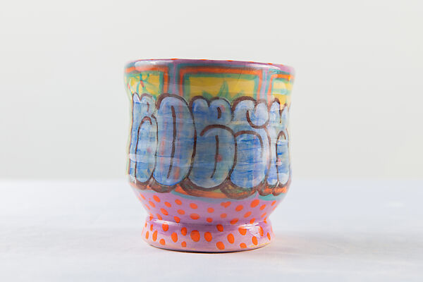 Grafitti Cup 4, Roberto Lugo  American, Glazed ceramic