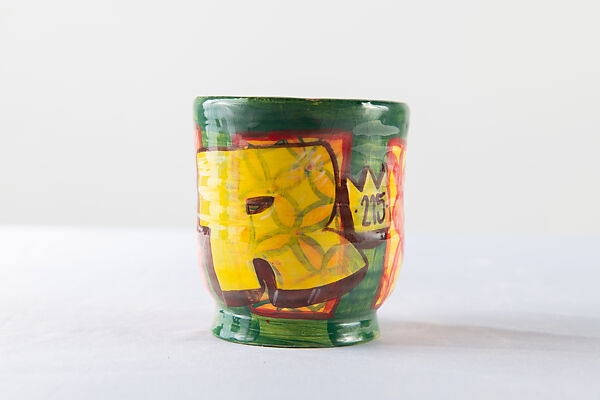 Grafitti Cup 5, Roberto Lugo  American, Glazed ceramic
