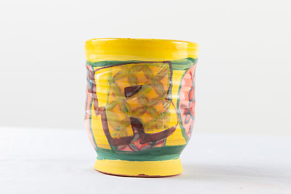 Grafitti Cup 6, Roberto Lugo (American, born Philadelphia 1981), Glazed ceramic