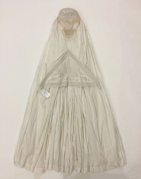 Wedding Ensemble, Cotton, wool; embroidered