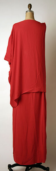 Evening dress, Madame Grès (Germaine Émilie Krebs) (French, Paris 1903–1993 Var region), silk, French