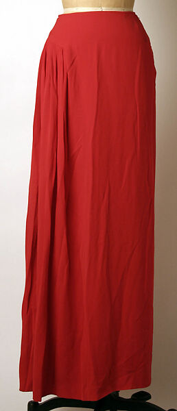 Evening dress, Madame Grès (Germaine Émilie Krebs) (French, Paris 1903–1993 Var region), silk, French